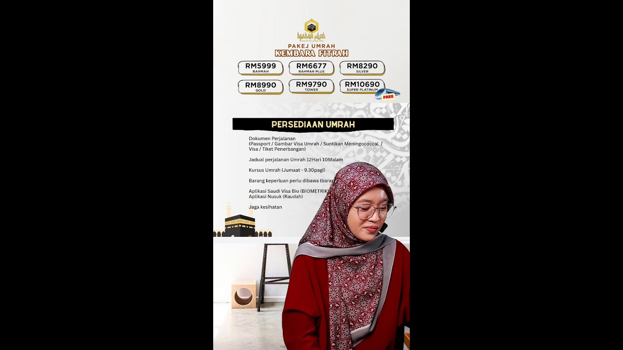 SURVEY UMRAH 2026 BERSAMA KEMBARA FITRAH TRAVEL