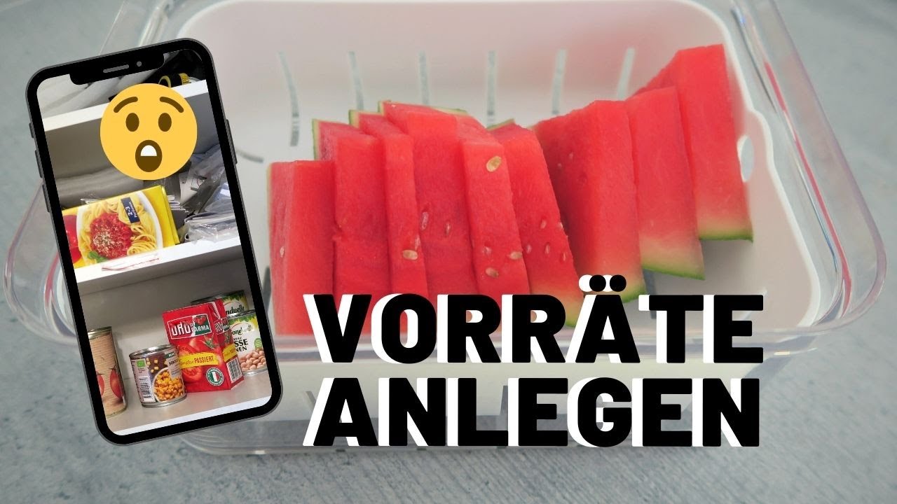 Vorr&auml;te anlegen und verstauen | gabelschereblog