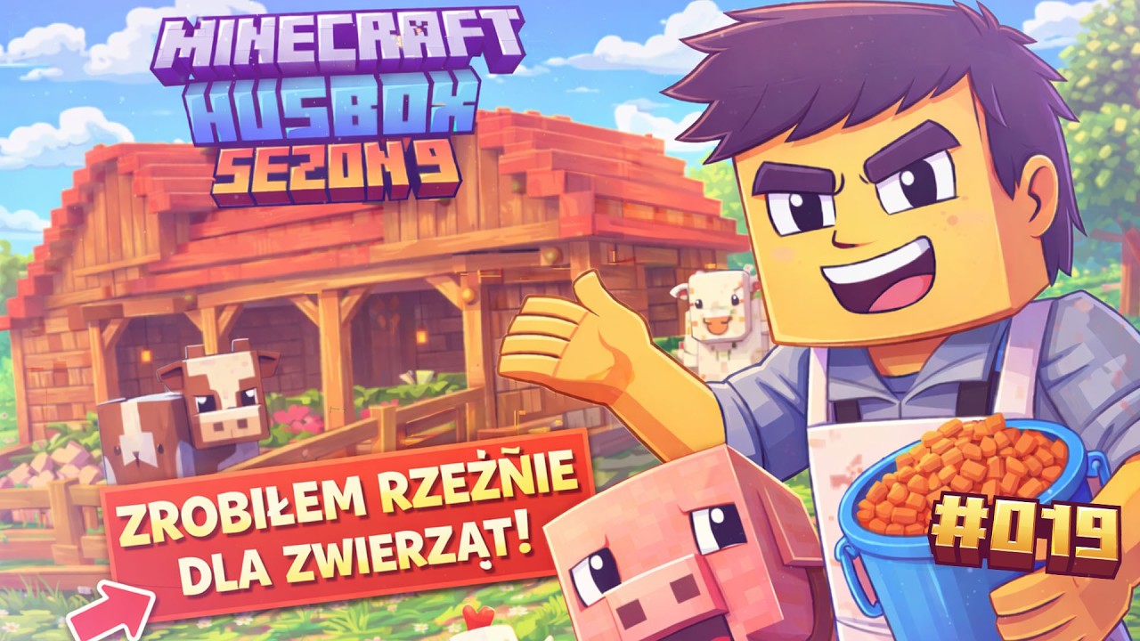 TA BUDOWLA BYŁA KONIECZNA do przetrwania! 🍖🔥 | Minecraft HusBox ModPack #19 | Sezon 9