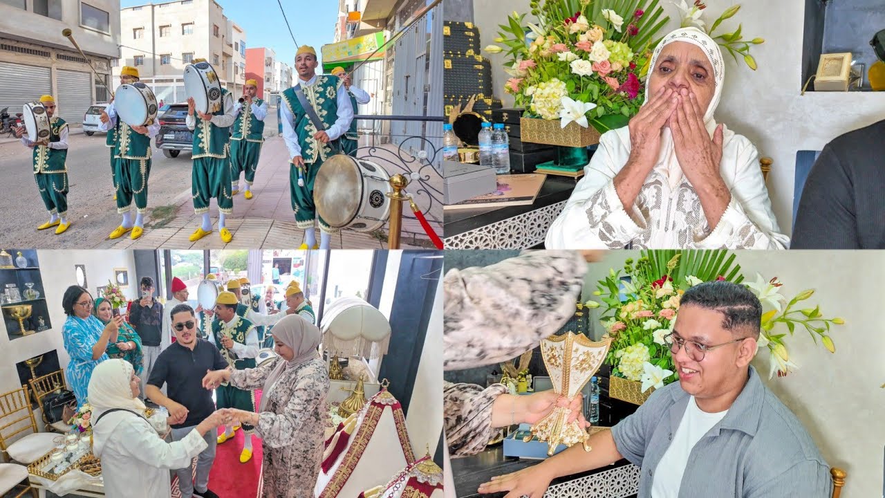 دفوع ملكي👑و إستقبال أسطوري🎉🎊العائلة فرحانة بهادشي 