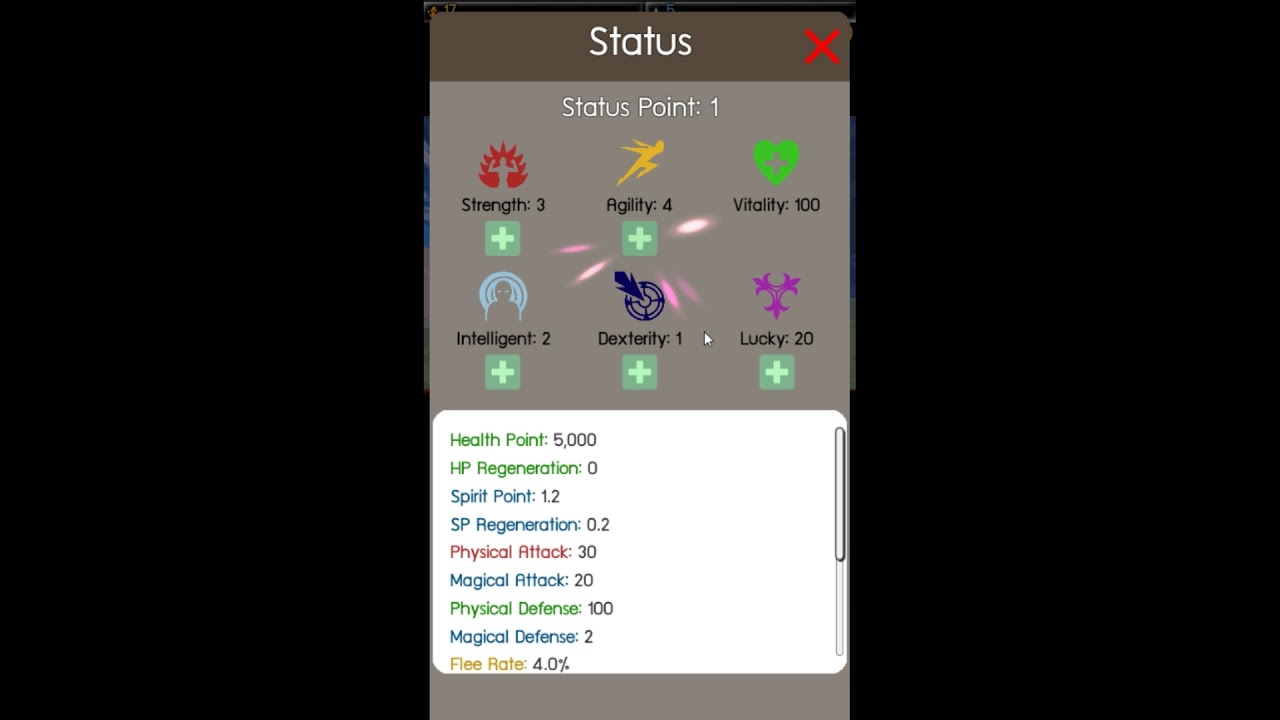 【ZARTs】How to upgrade status