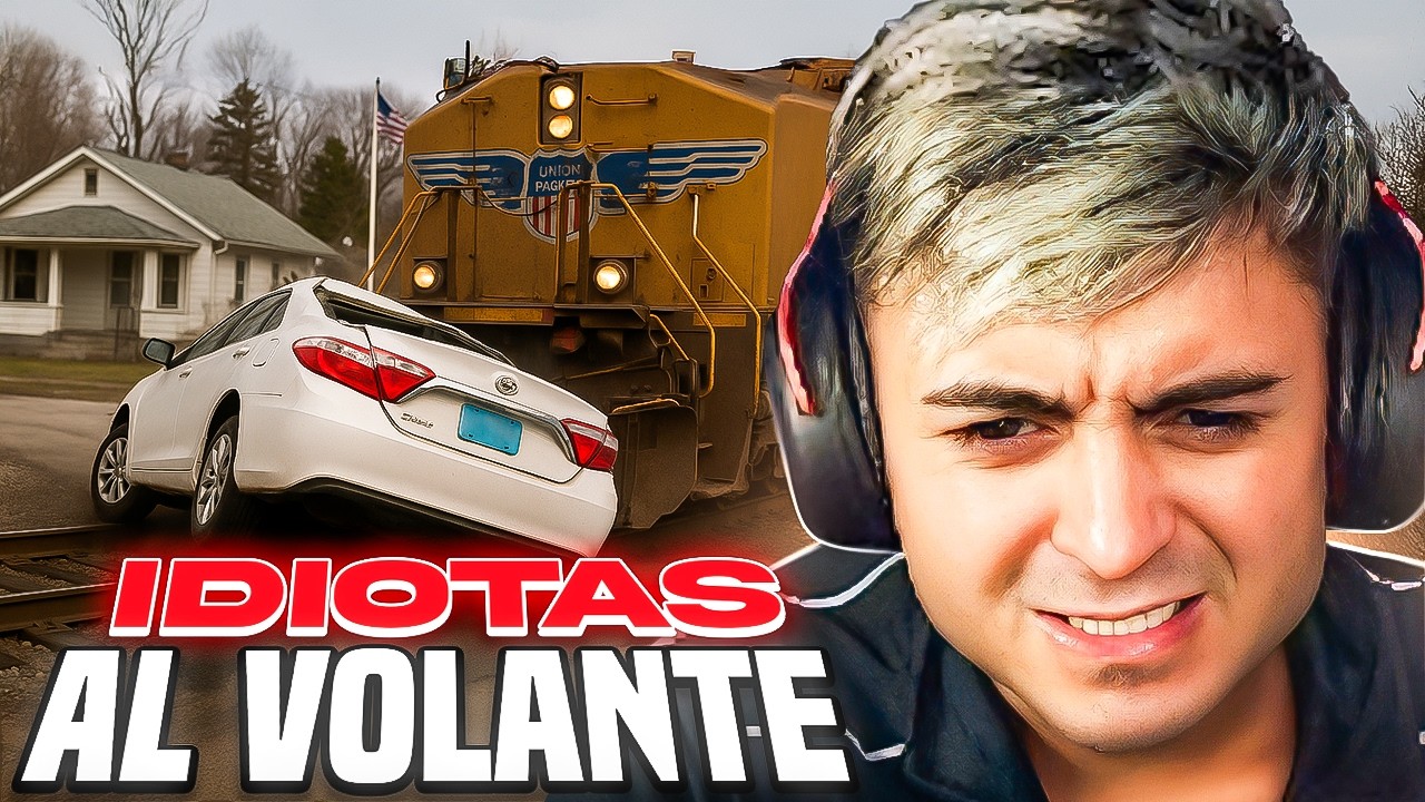 &ldquo;CUIDADO EN TREN!!&rdquo; 🚂 IDIOTAS AL VOLANTE 💥🚗