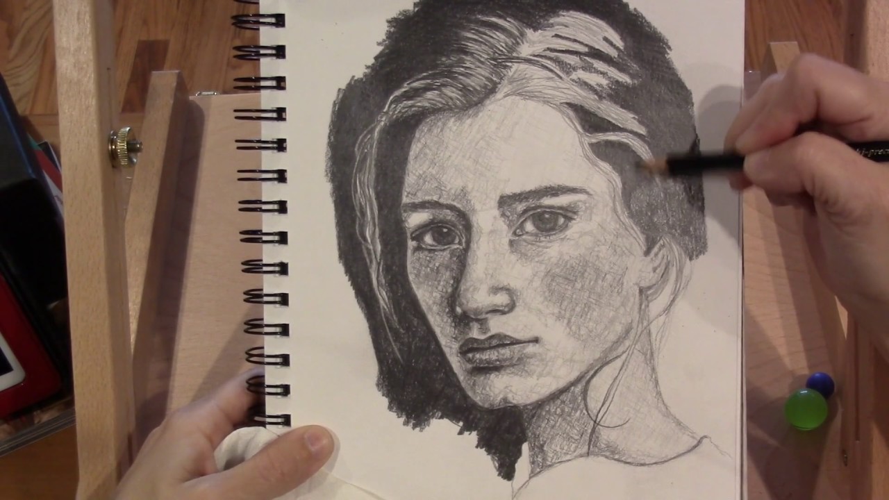Female Pencil Portrait
