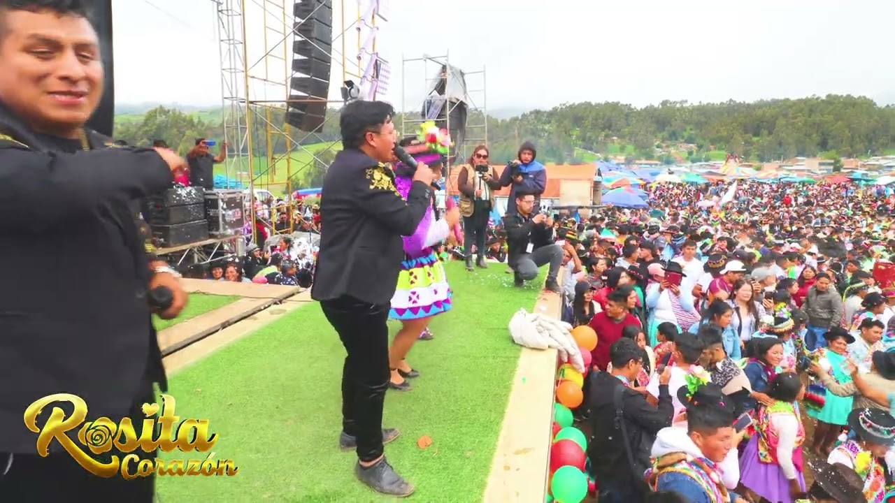 Rosita Corazón de Andamarca en carnaval Sacclaya 2025