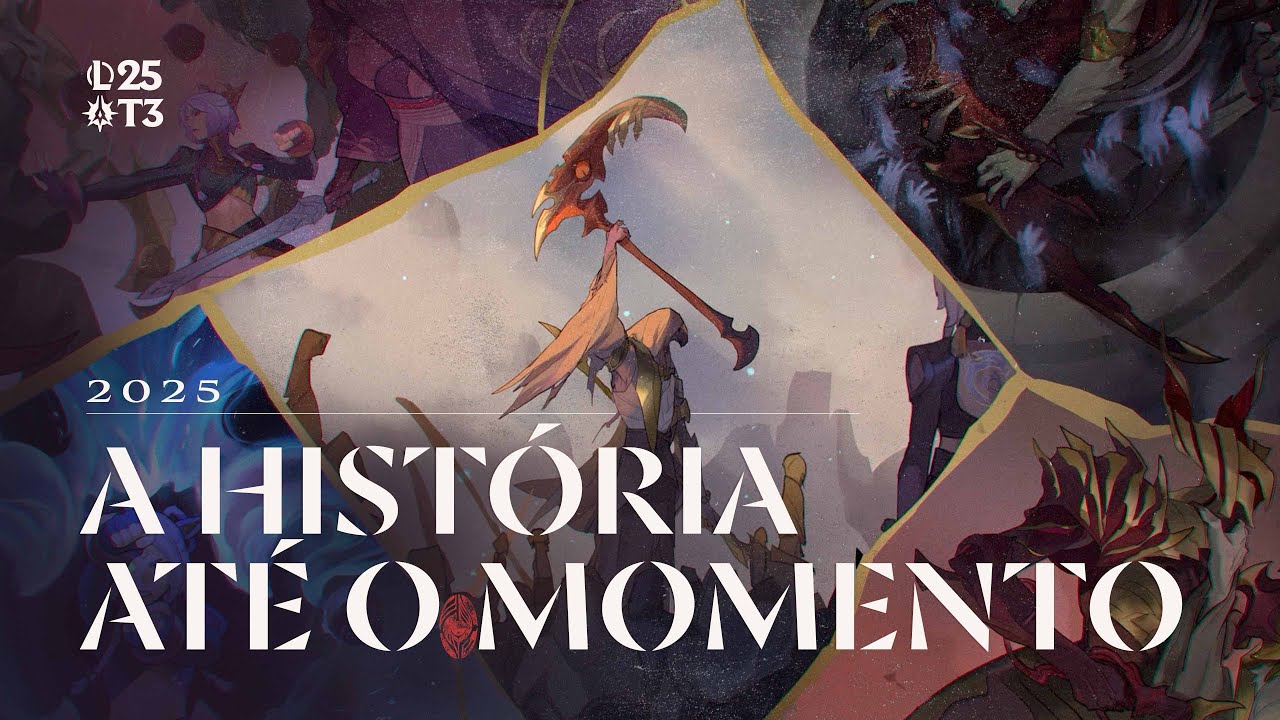 A hist&oacute;ria at&eacute; o momento: 2025 | League of Legends