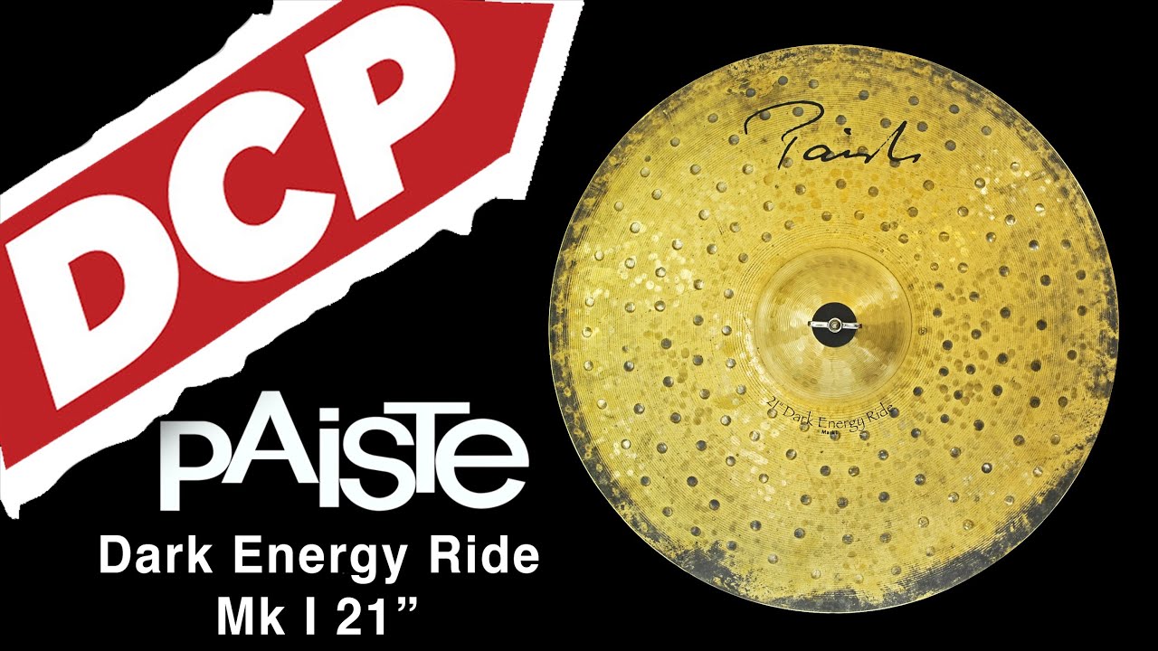Paiste Signature Dark Energy Ride Cymbal 21