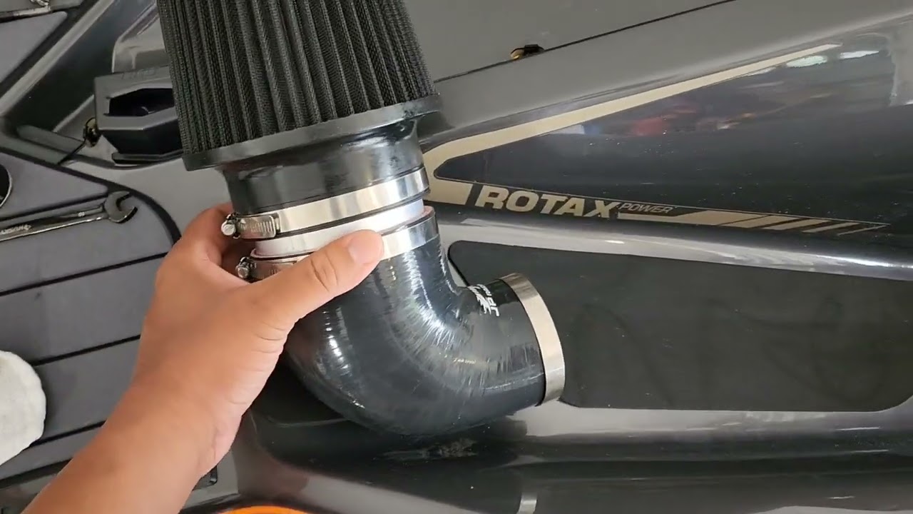 Installing JP Performance intake and catch can on 2022 SeaDoo GTX 300 Limited.