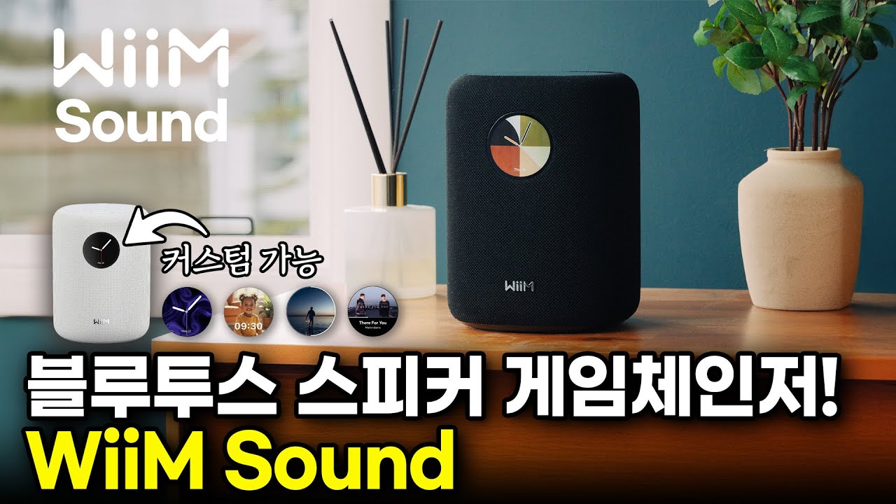 블루투스 스피커를 넘어 올인원 스마트 스피커로! 소리도 직접 확인해보세요~ 게임체인저 윔 사운드 WiiM Sound