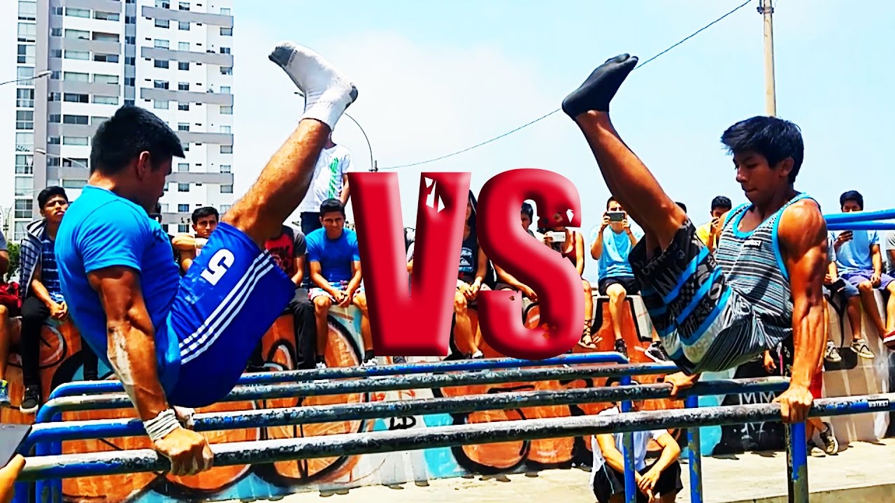 Jenner Valencia VS Giancarlos Ponce - Street Workout Battle 2k17