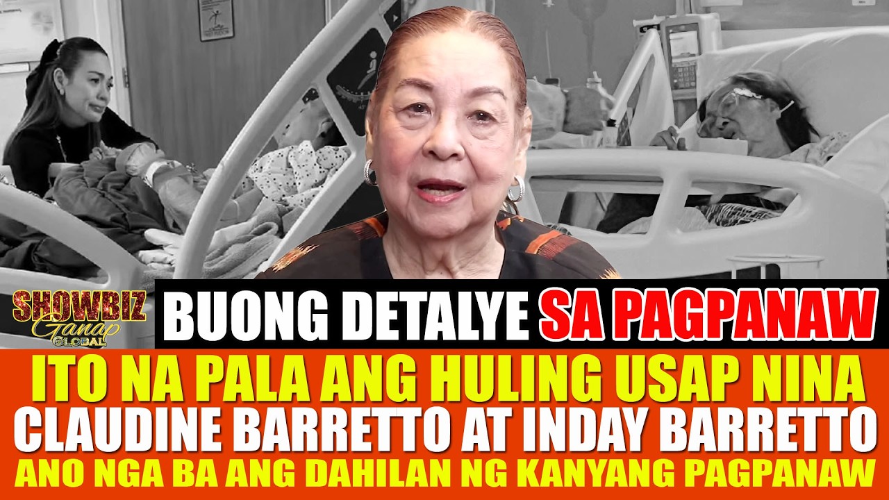 HULING SANDALI BAGO PUMANAW SI INDAY BARRETTO TUNAY NA DAHILAN! CLAUDINE BARRETTO SA HULING PAALAM
