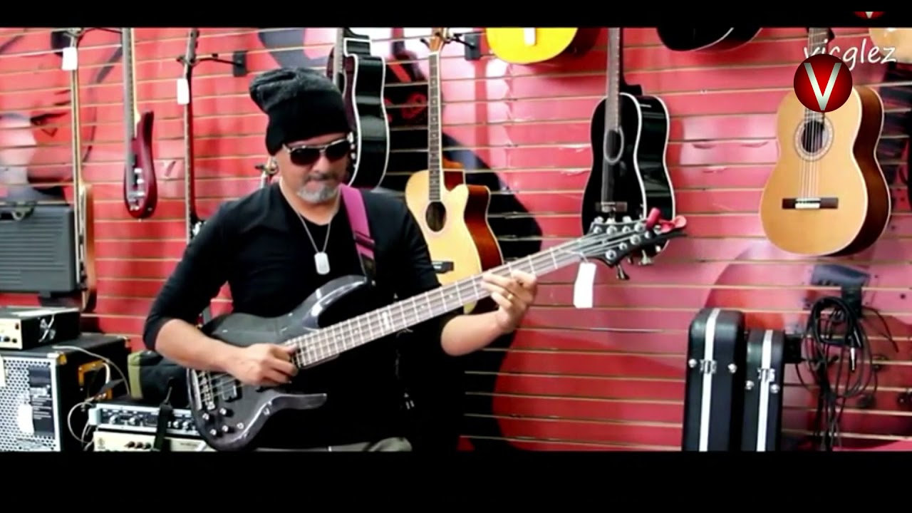 SLAP | Sound bass  | ESP LTD b 208 See Thru Black 8 string Bass