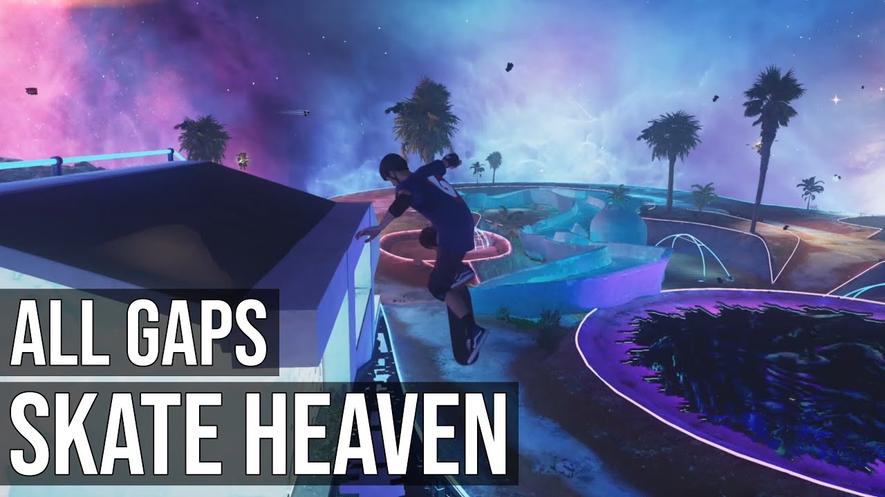 All Gaps Skate Heaven - Gap Master Trophy (Complete All Gap Collections) - Tony Hawk Pro Skater 1+2