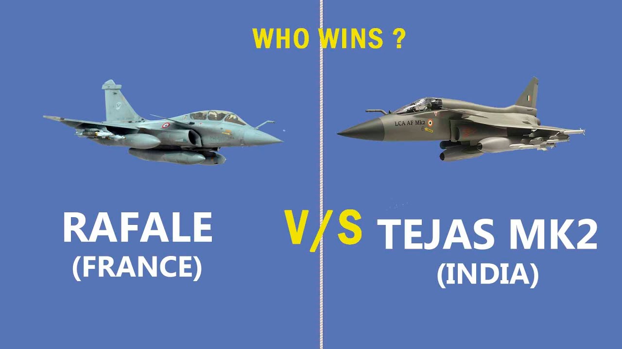 The Comparison of Rafale and Tejas Mk2 #india #france #fighterjet
