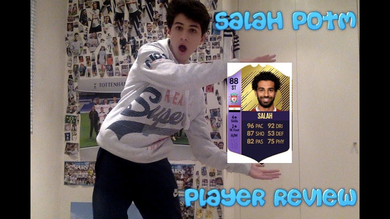 BEST FUT STRIKER!!- SALAH POTM PLAYER REVIEW!!