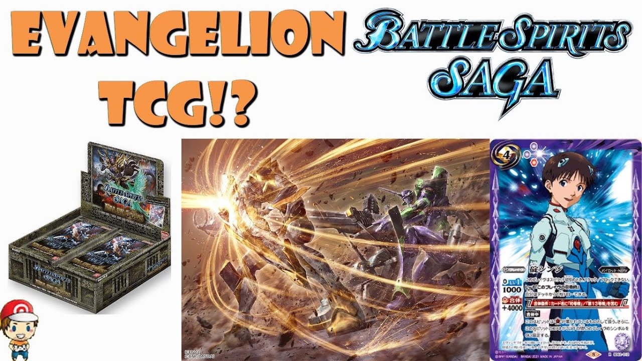 Evangelion Trading Card Game!? Amazing Battle Spirits Saga Collaboration Announced!