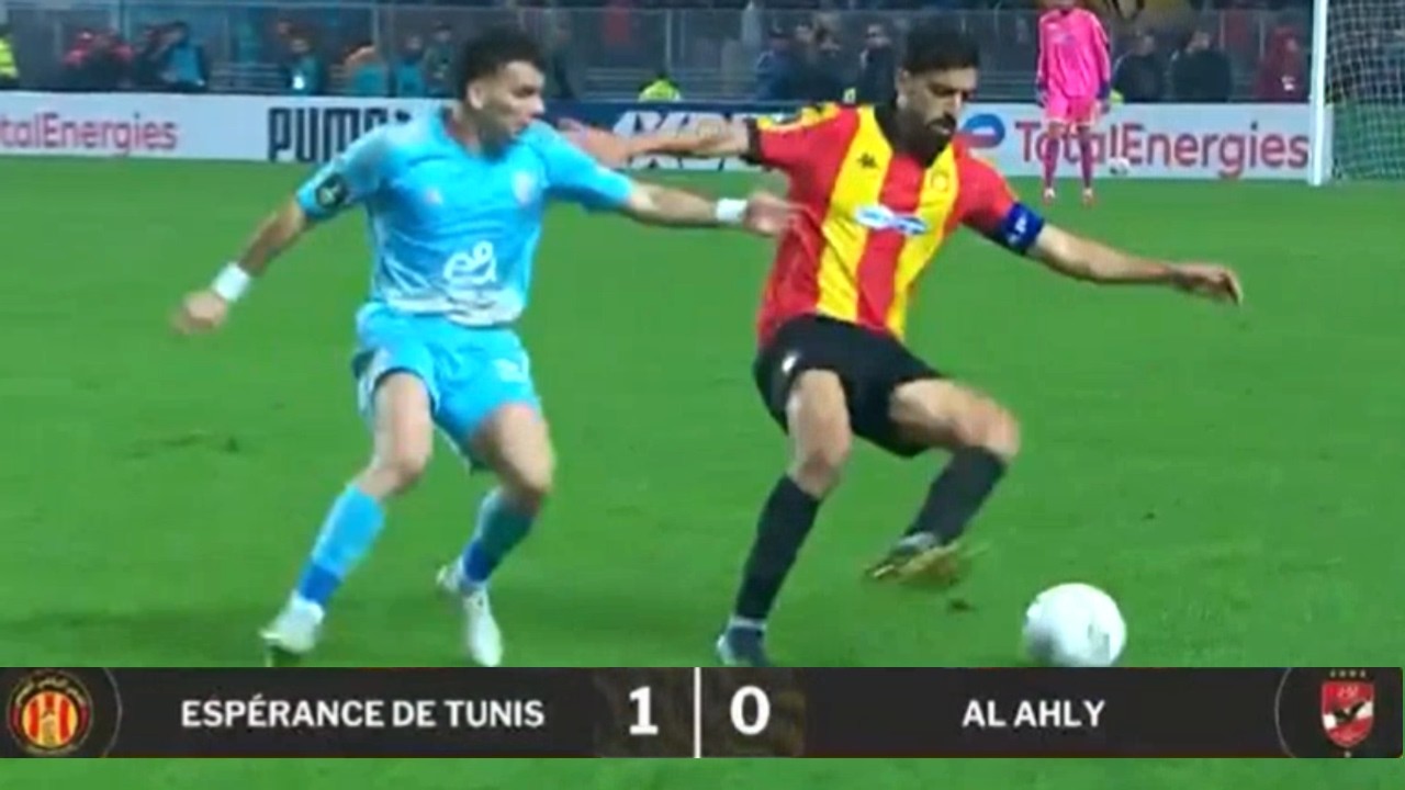 ES Tunis vs Al Ahly 1 - 0 Highlights & Goal CAF Champions League