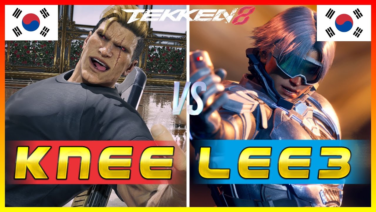 Tekken 8 🔥 Knee (Rank #4 Bryan) Vs Lee3 (Lee Chaolan) 🔥 Ranked Matches