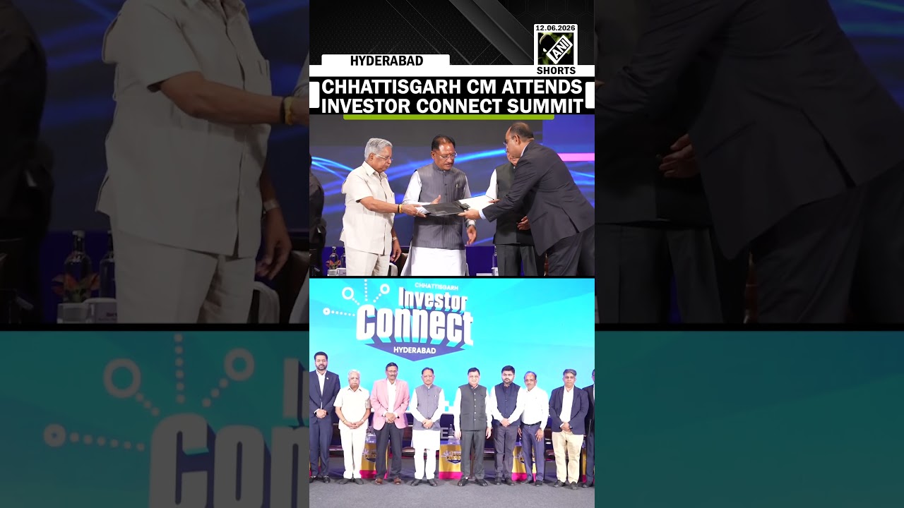 Chhattisgarh CM Vishnu Deo Sai joins Investor Connect programme in Hyderabad