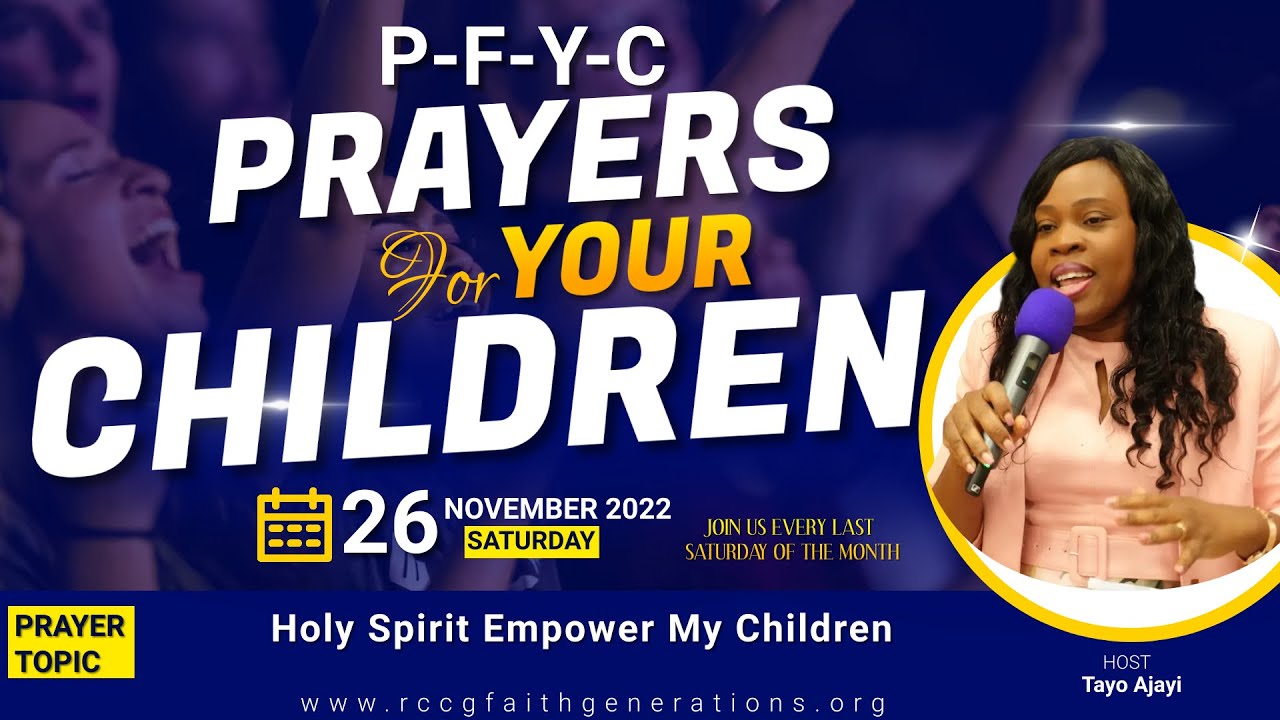 Prayer for Your Children // This prayers will bless your children // Pastor Tayo