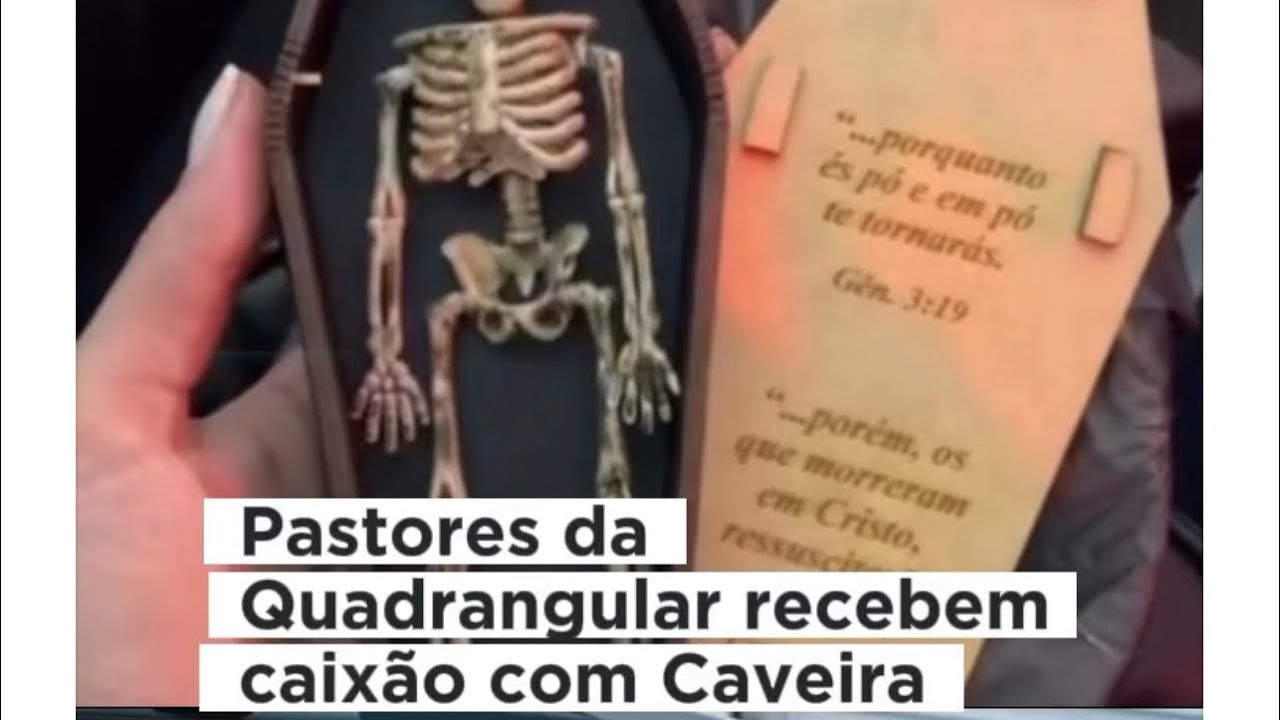 Pastor Mario de Oliveira da igreja Quadrangular faz Amizade com Caveira