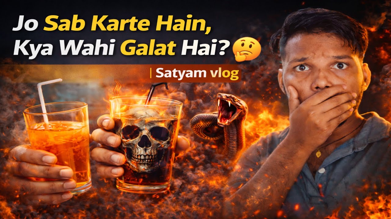 Jo Sab Karte Hain, Kya Wahi Galat Hai? 🤔 satyam vlog