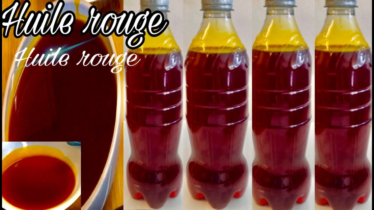 Comment faire son huile rouge (huile de palme)