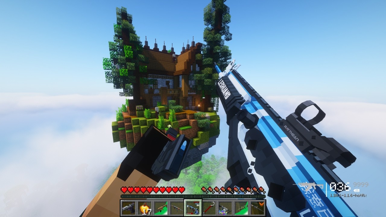 Pillagers Built a Hidden Base in the Sky... So I Blew It Up! ☁️🔥
