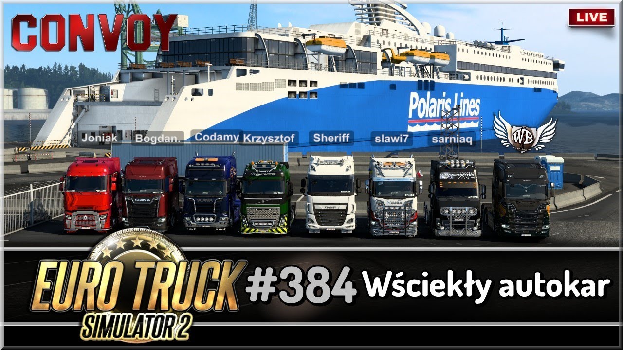 LIVE | Euro Truck Simulator 2 - #384 