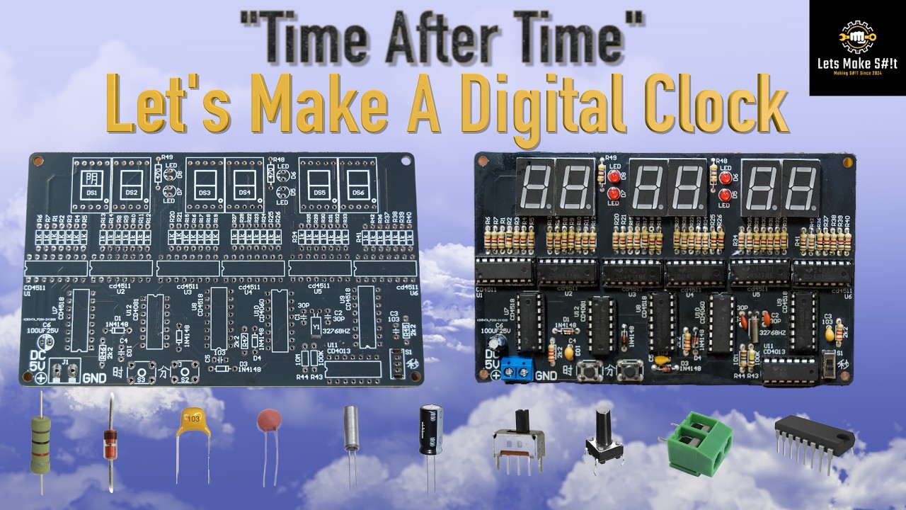 Time After Time or Let's Make A Digital Clock