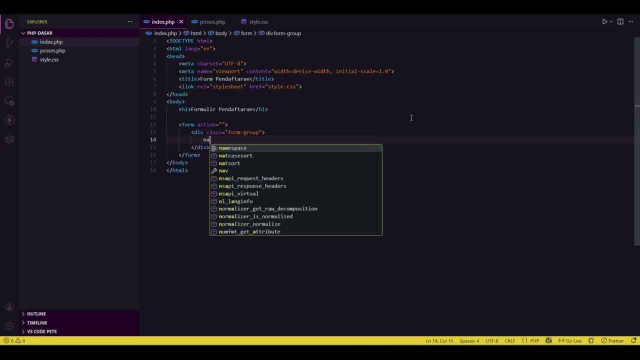 Dasar PHP ( Part 2 )