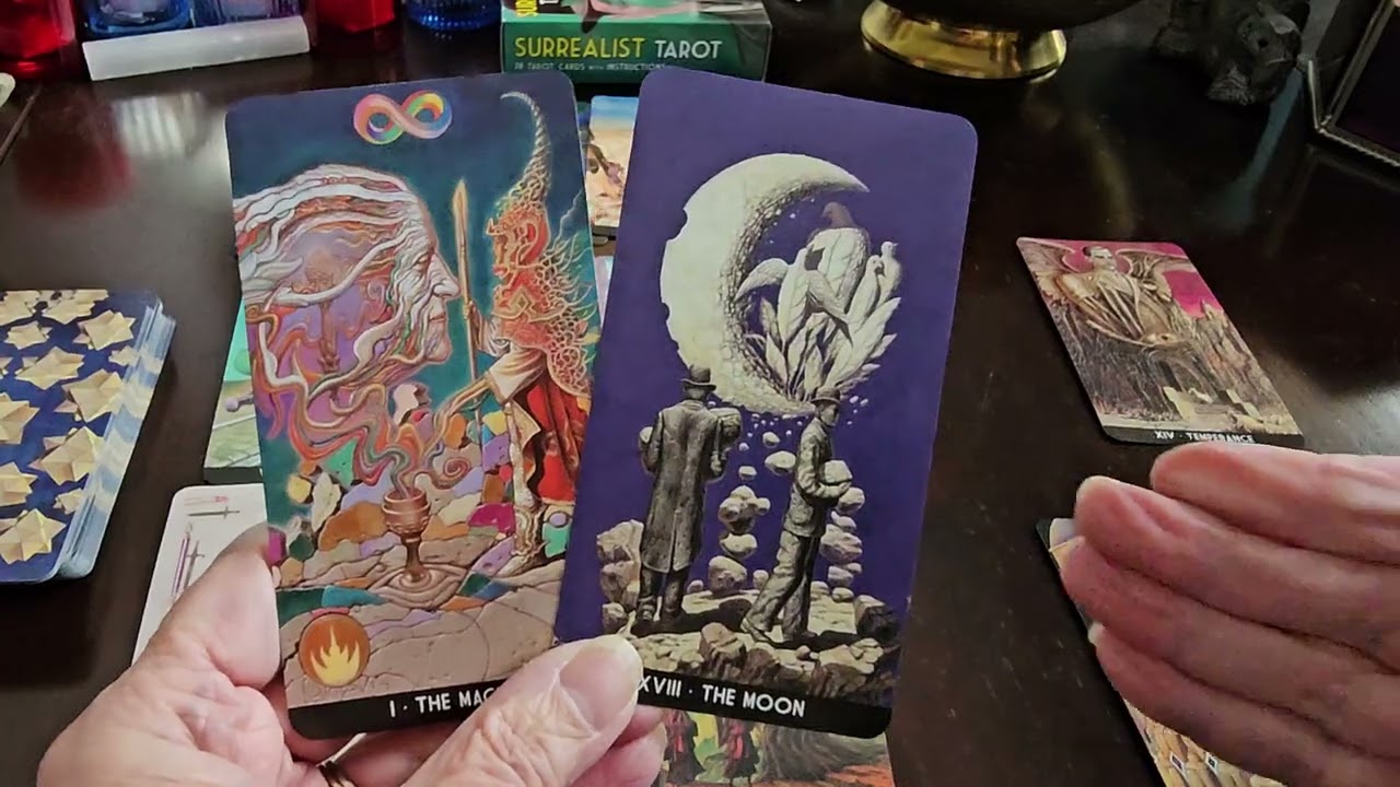Reading Using the Surrealist Tarot by Luigi Di Giammarino My Signature Spread