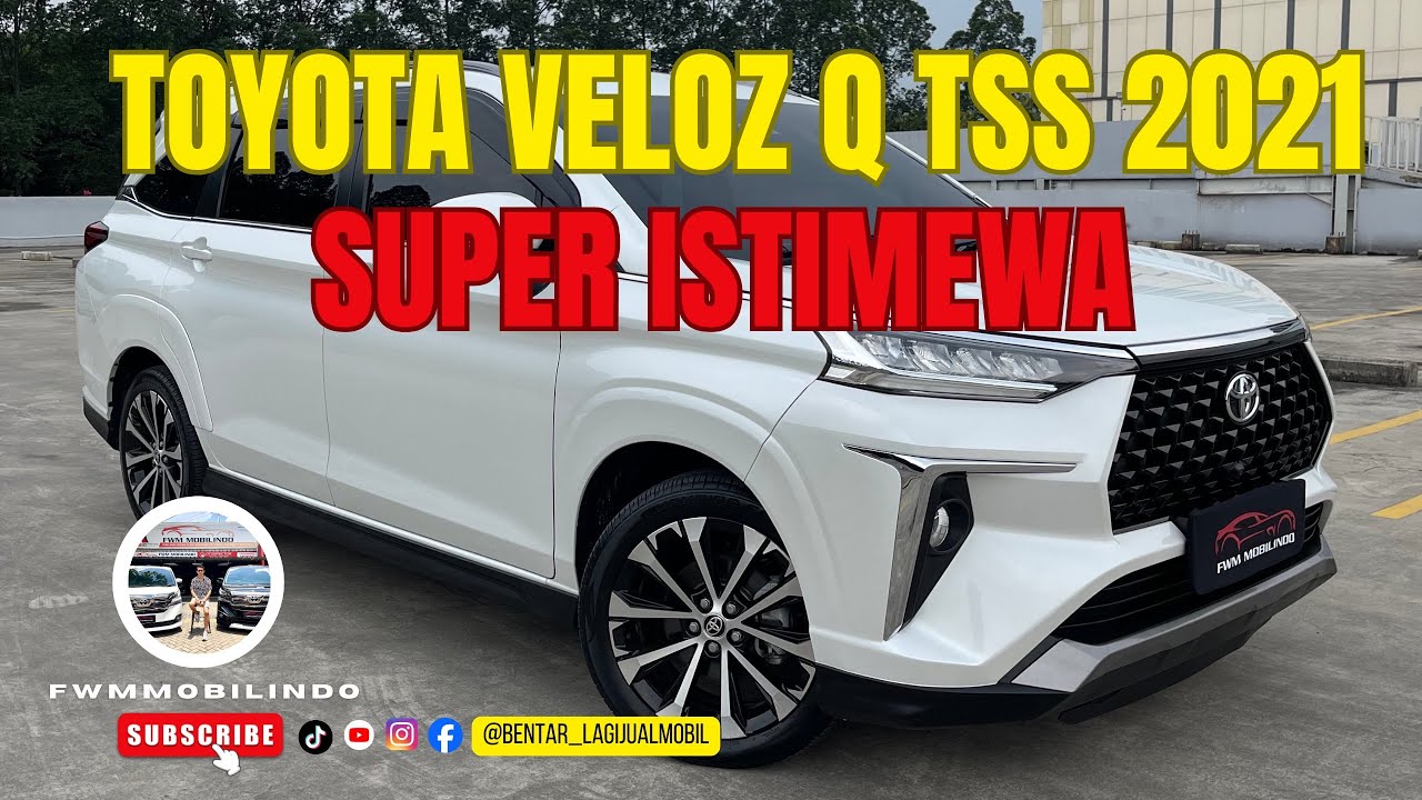 Toyota Veloz TSS AT 2021, SUPER ISTIMEWA ‼️