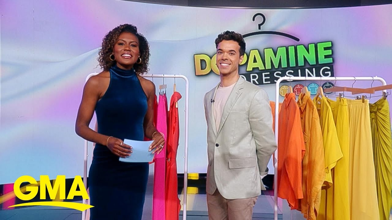 The fashion fad &lsquo;dopamine dressing&rsquo; that could improve your mood | GMA