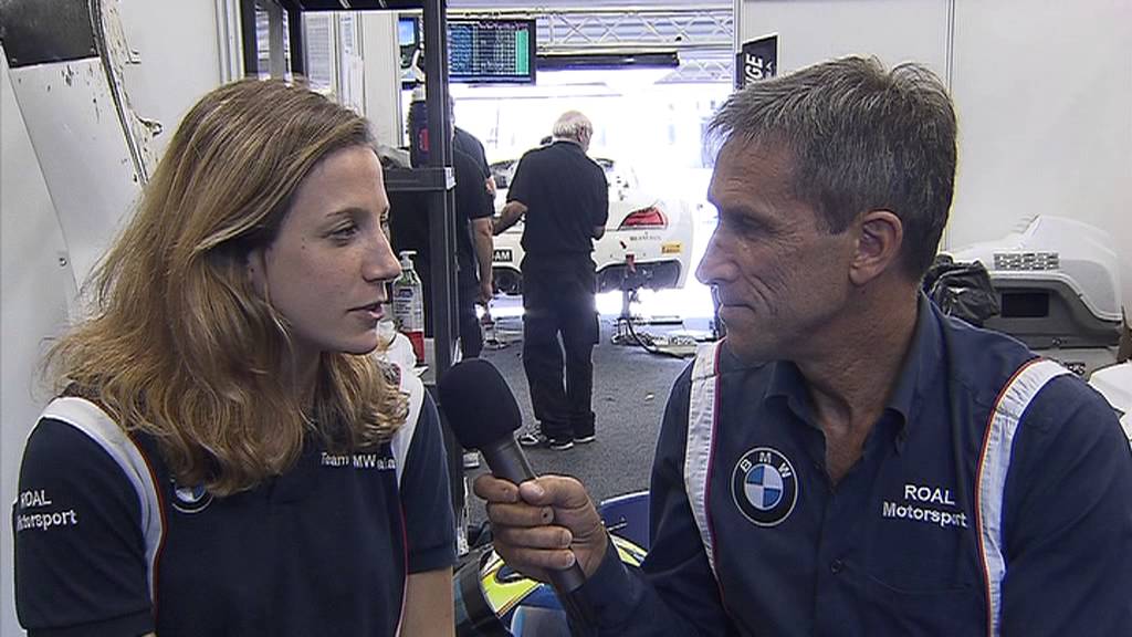 Michela Cerruti  Intervista Roberto Ravaglia - 24 di Spa 2013