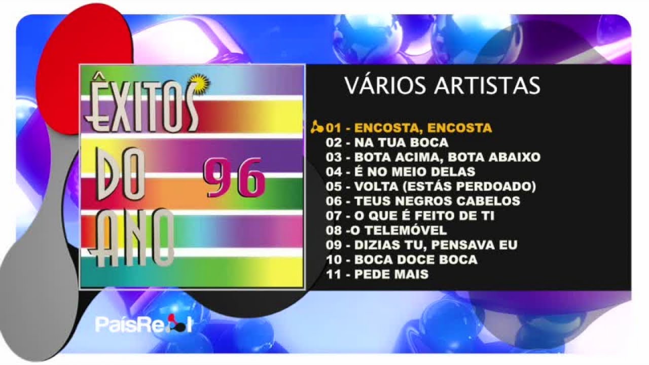 Vários Artistas - Exitos do Ano 96 - Full Album