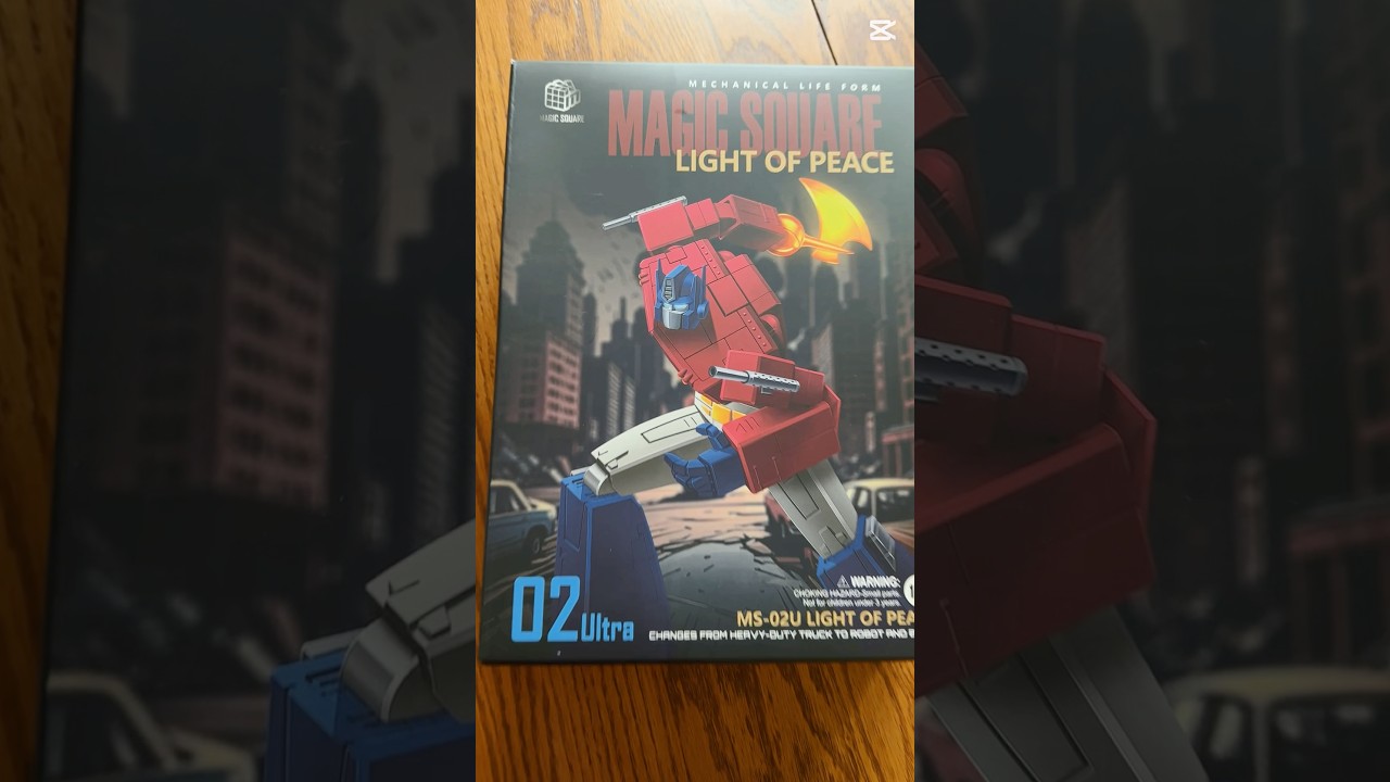 Magic Square Light of Peace 02 Ultra Third party masterpiece Optimus Prime purchased from SHOWZSTORE