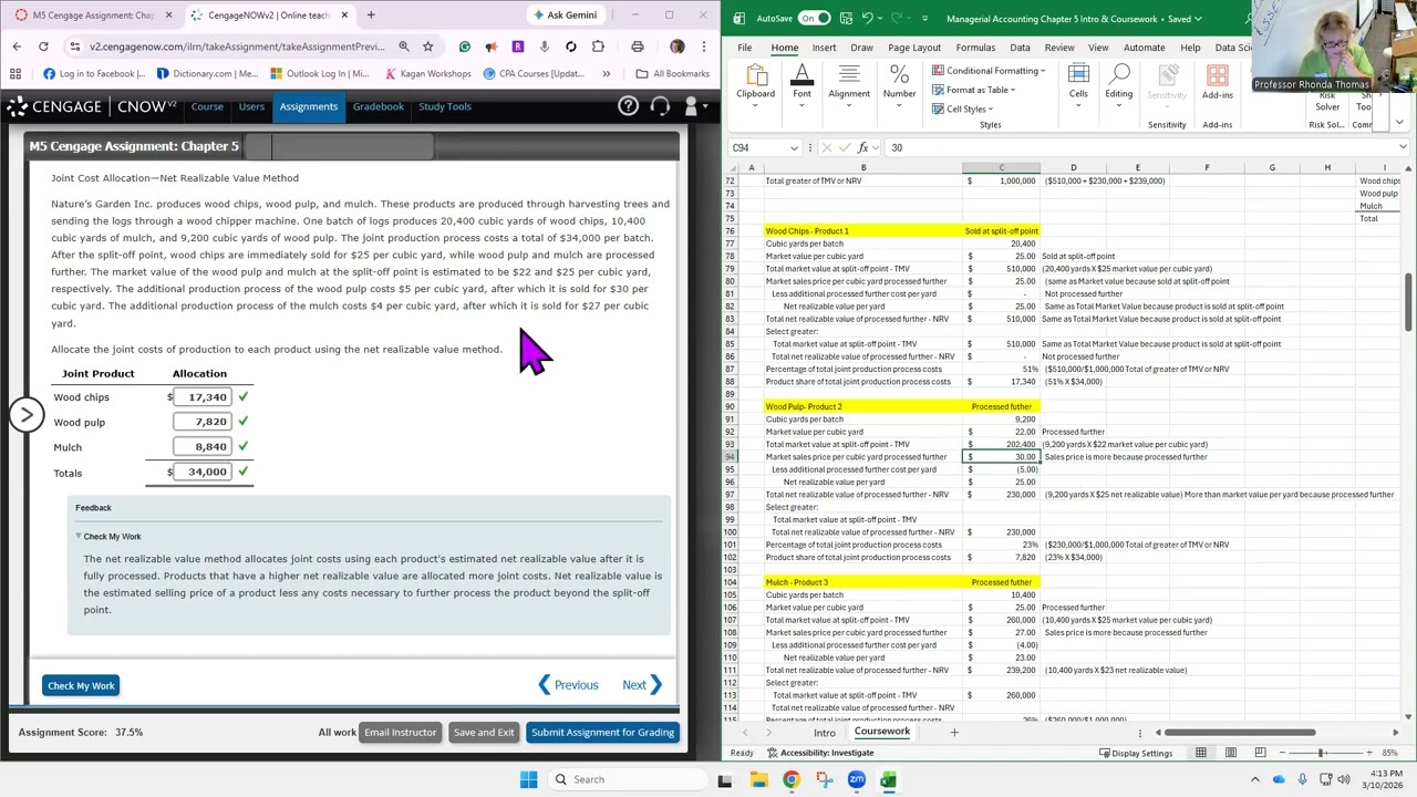 Butler Managerial Accounting Cengage Chapter 5 - Part 2