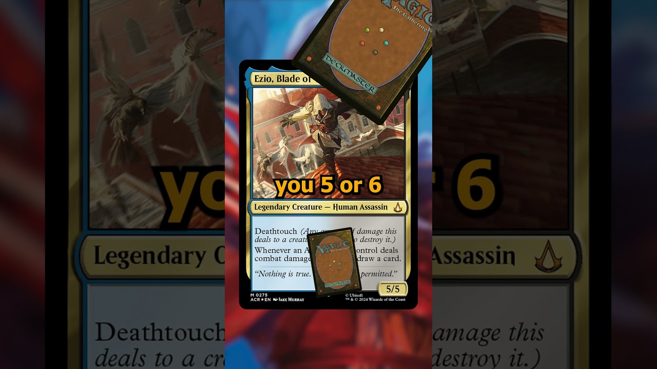 These Assassin's Creed Commanders Are Starter Kit Exclusives?! | Magic the Gathering