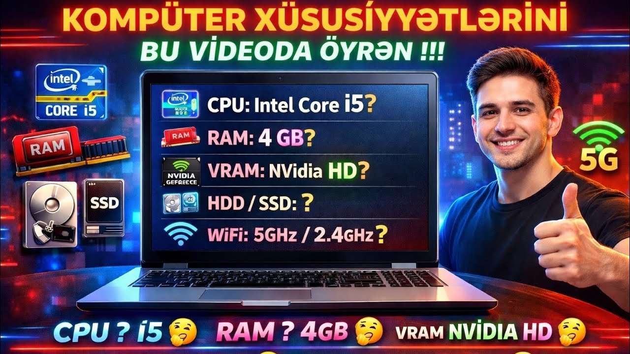 Bu Kompüter NƏ AÇIR? 🤔 | XÜSUSİYYƏTLƏRİ BU VİDEODA ÖYRƏN! 