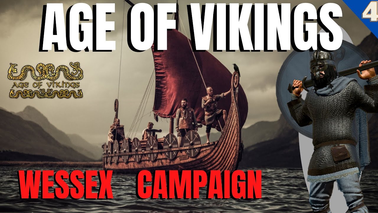 Age of Vikings | Wessex campaign for Total War: Attila | Age of Vikings Mod Part 4