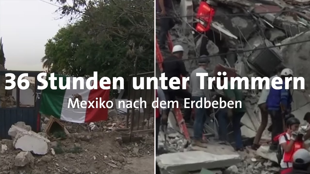 Mexiko nach dem Erdbeben: 36 Stunden unter Tr&uuml;mmern