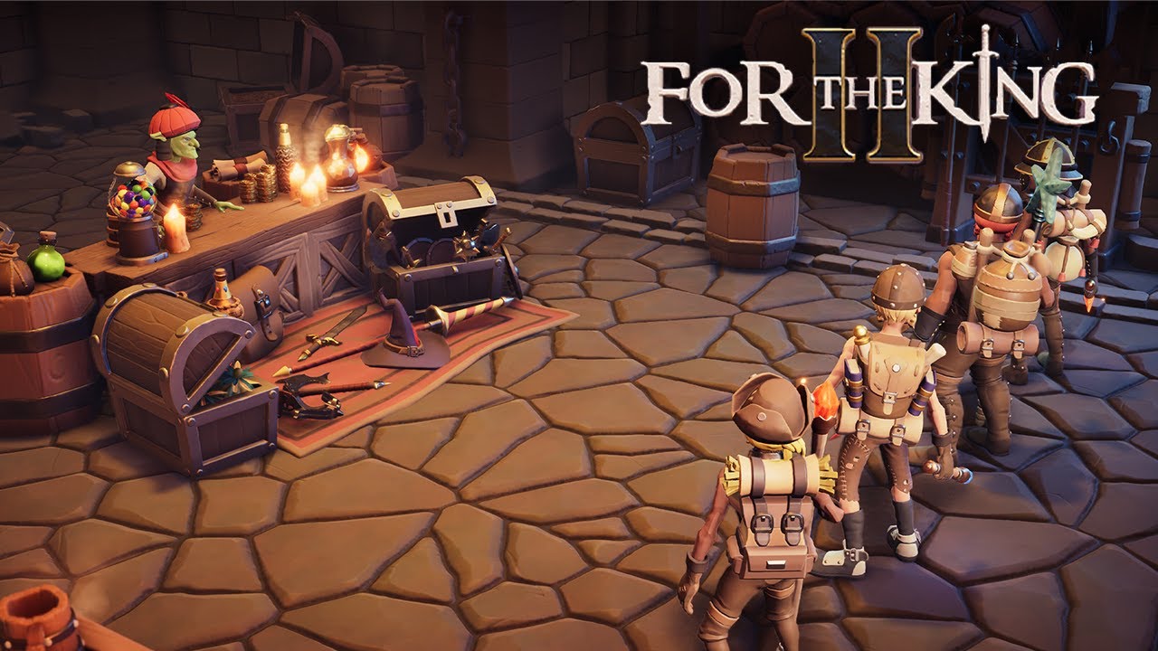For the King 2 gameplay deutsch #02 - Kampf gegen Brutalen Felsengolem