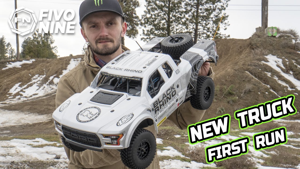 Losi Baja Rey 1/10 Unboxing and First Run