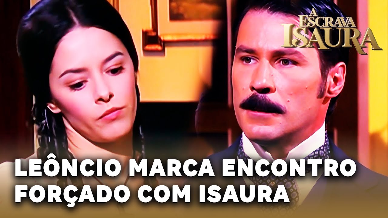 A ESCRAVA ISAURA: Le&ocirc;ncio marca encontro for&ccedil;ado com Isaura no celeiro