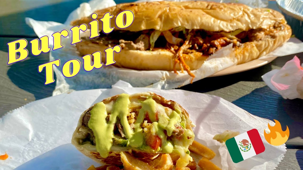 INCREDIBLE Burrito Tour Ft. MASSIVE Torta 🇲🇽🌯