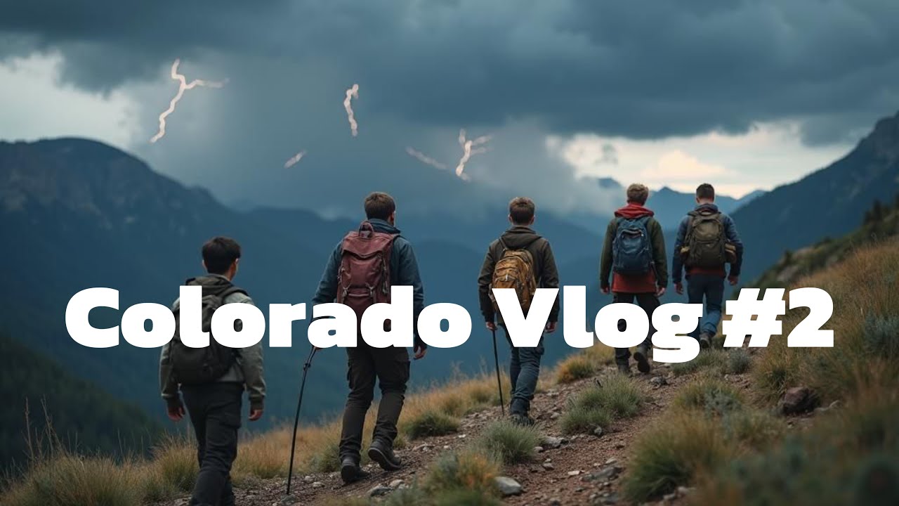 10 mile hike to Bear Lake in Colorado During a Thunderstorm