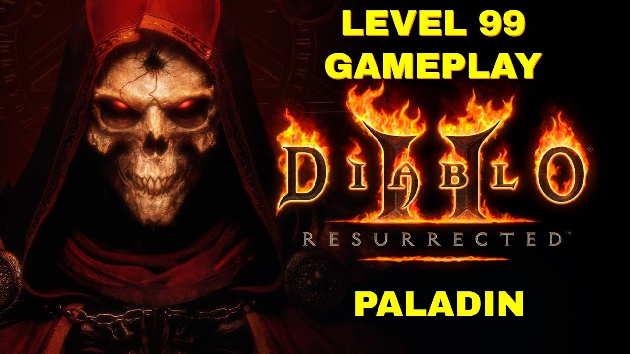 Diablo 2 Resurrected - PALADIN Level 99 Gameplay - RTX ULTRAWIDE 3080 3440x1440 / 144 FPS