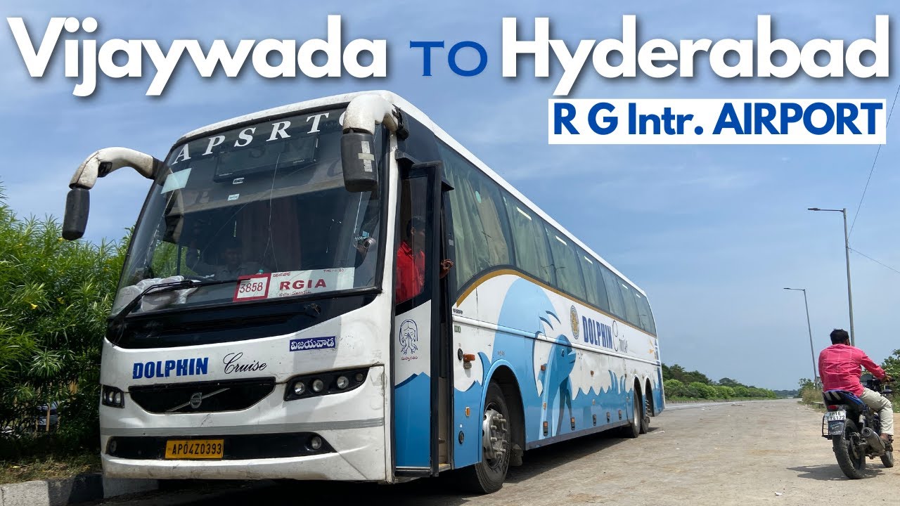Vijayawada to Hyderabad Bus Journey in APSRTC Dolphin Cruise Volvo B11R Seater Bus