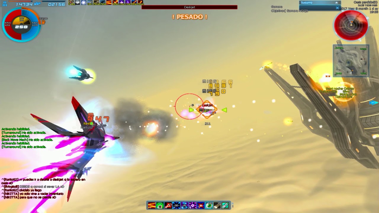 [Ace Online] RaritoS2 (General) vs Deskjet (Conquerer) Parte 2 :D