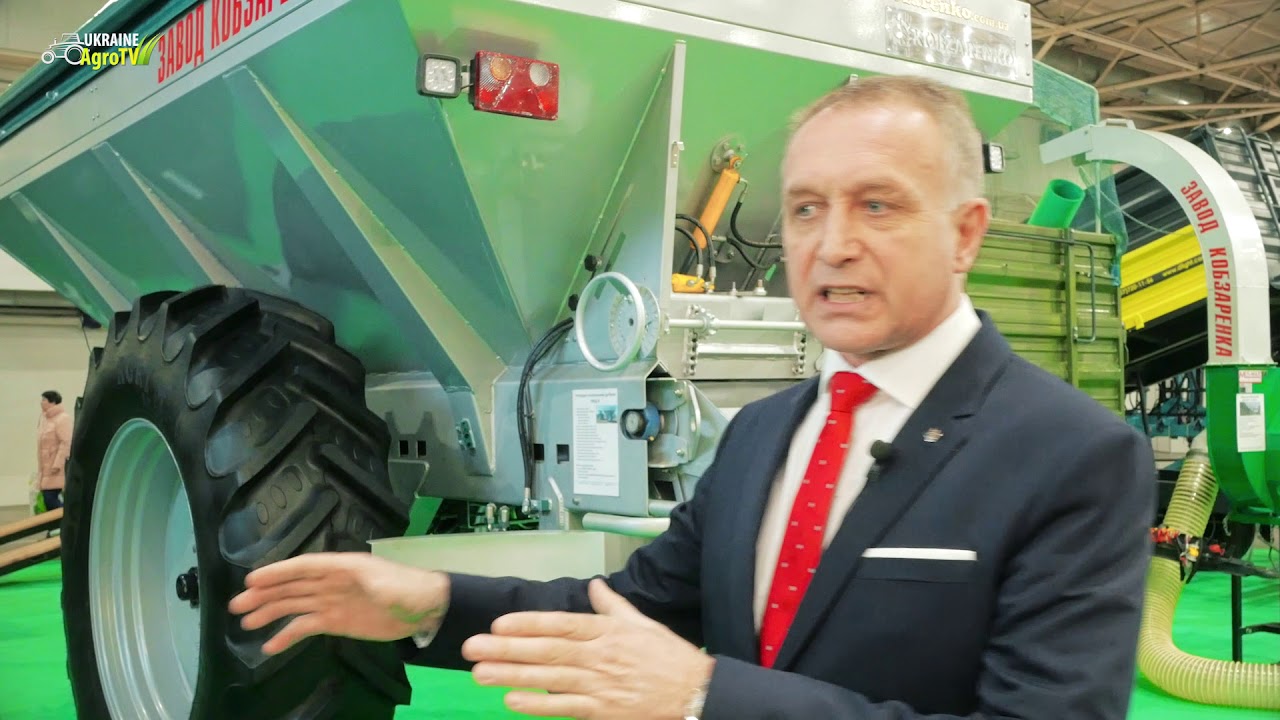 Розумний розкидач добрив українського виробництва та інші новинки від Заводу Кобзаренка